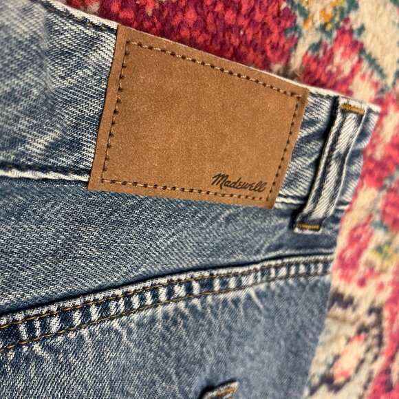 MADEWELL Curvy Superwide Leg barrel JEANS NEW NWT Sz 32 - Picture 5 of 12